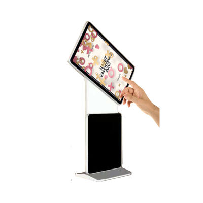 China 55 inch large touch screen landscape Human induction lcd multi touch display advertising player supplier