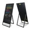 55 inch double use LCD indoor totem magic mirror display free CMS supplier