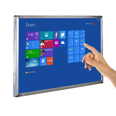 China indoor interactive touch screen kiosk touch screen kiosk price totem lcd display supplier