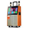 China factory prices home karaoke system 10 inch trolley speaker with screen supplier