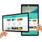 21.5 inch large lcd interactive touch screen monitor indoor wall mounted digital signage supplier