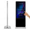55 inch floor standing digital signage media player with touch screen  kiosk supplier