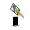 new stand lcd advertisement player lcd touch screen interactive computer kiosk supplier